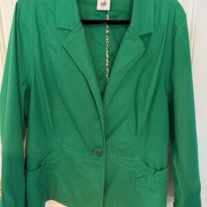 CAbi Vibrant Green Blazer
